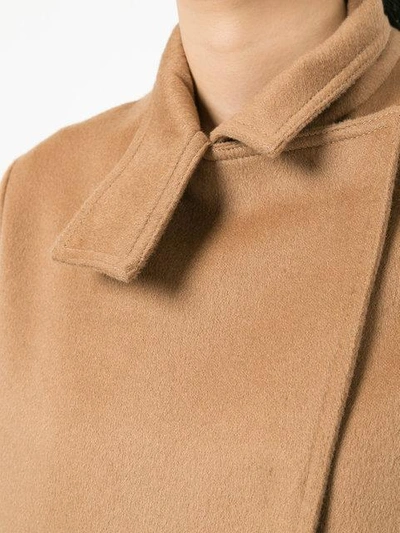 Shop Manning Cartell Cloud Scapes Coat In Brown