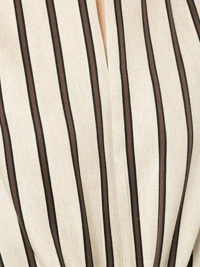Shop Astraet Striped Tie Detail Blouse