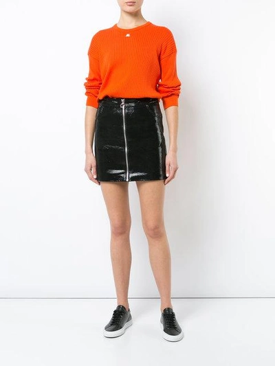 Shop Courrèges Rib Knit Top