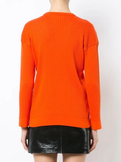 Shop Courrèges Rib Knit Top