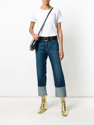Shop M.i.h. Jeans Heaven Tee Customised By Annabel Rosendahl