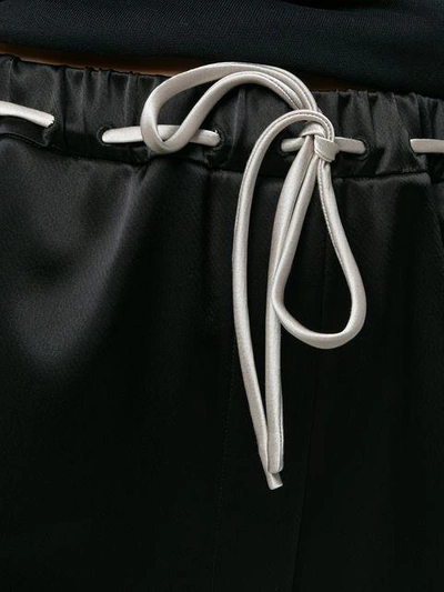 Shop Ssheena Asymmetric Design Trousers - Black