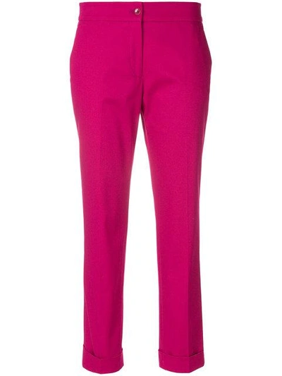 Shop Etro Cropped Trousers