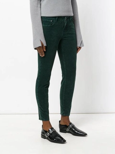 Shop Closed Cropped Trousers - Green