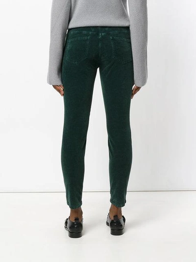 Shop Closed Cropped Trousers - Green