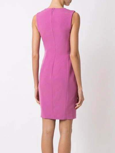 Shop Versace Collection Embellished Dress - Pink