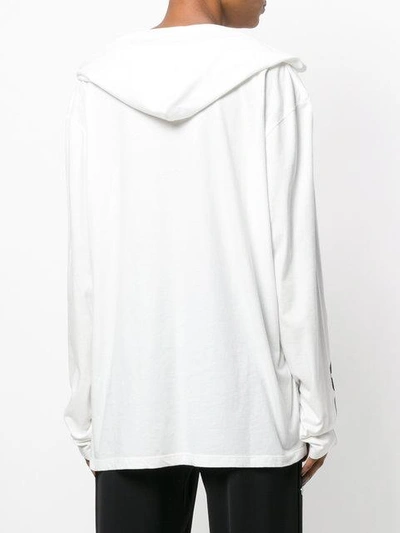 Shop Faith Connexion Los Angeles Hoodie In White