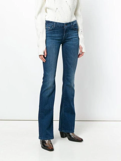 Shop 7 For All Mankind Slim Illusion Jeans - Blue