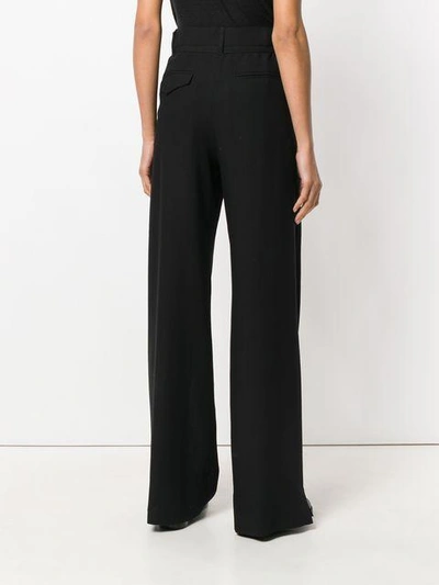 Shop Ann Demeulemeester Wide-leg Trousers In Black