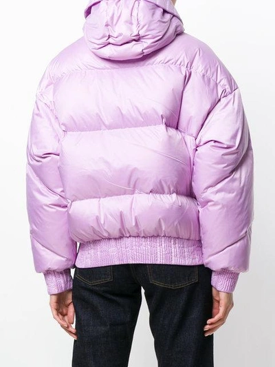 Shop Ienki Ienki Rounded Puffer Jacket In Pink