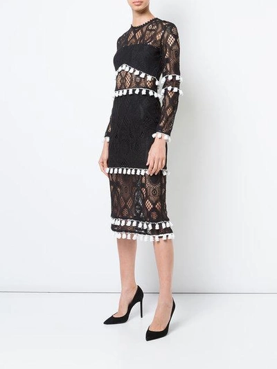 Shop Alexis Lace And Tassel Dress