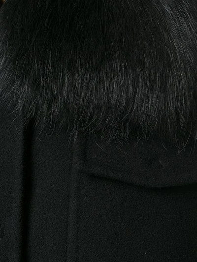 Shop Moncler Phillirea Coat In Black