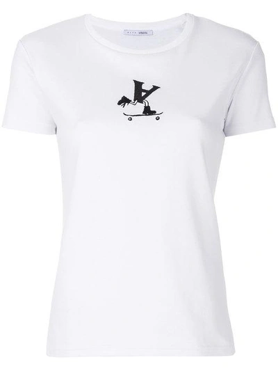 Shop Alyx Printed T-shirt In White