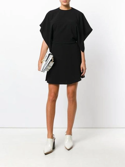 Shop Jw Anderson Open Back Dress In Black