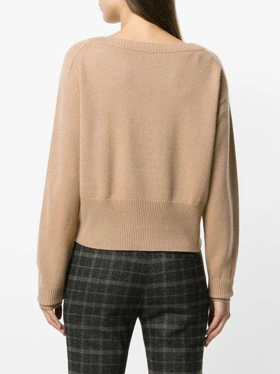Shop Theory Relaxed Boat Pullover - Nude & Neutrals