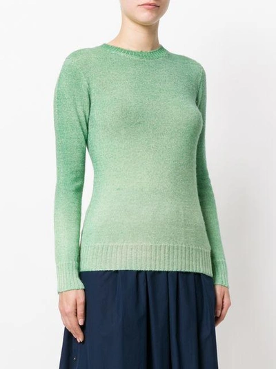 long sleeved knit top