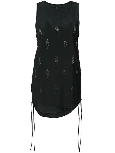 Shop Barbara Bui Embroidered Tank Top - Black