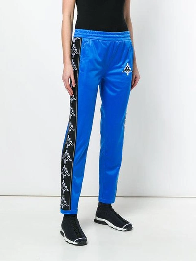 Shop Marcelo Burlon County Of Milan - Blau In Blue