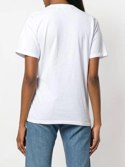 Shop Ottolinger Tied Patch T-shirt - White
