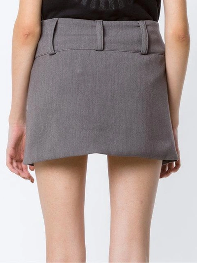 Shop Andrea Bogosian Layered Skirt - Grey
