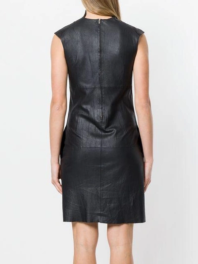 Shop Olsthoorn Vanderwilt Asymmetric Fitted Dress In Black