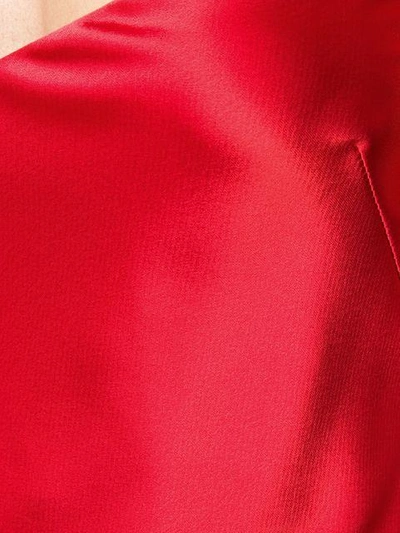 Shop Galvan V-neck Camisole In Red