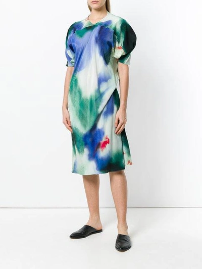 Shop Lemaire Printed Blouse Dress