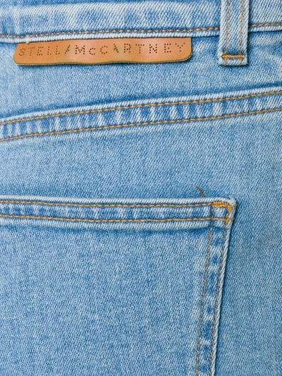 Shop Stella Mccartney Cropped Flared Jeans