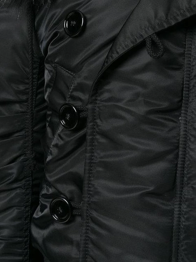 Shop Faith Connexion Faux Fur Hooded Jacket - Black