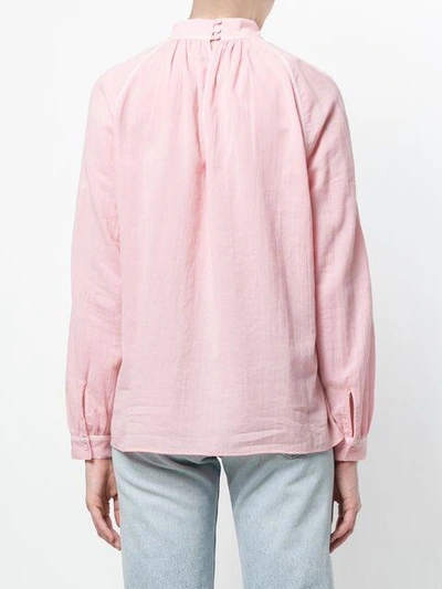 Shop Closed High Neck Blouse - Pink