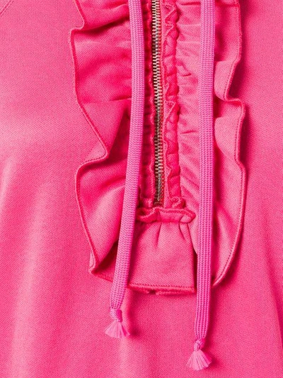 Shop Gucci Hooded Dress In Pink