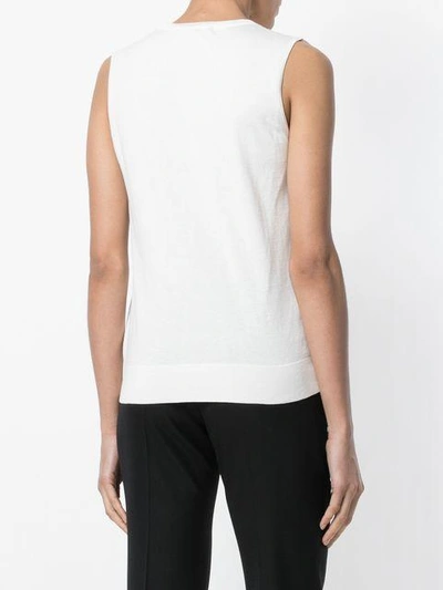 Shop Paule Ka Tank Top In White