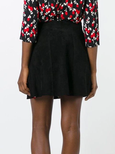 Shop Manokhi 'bella' Skirt In Black