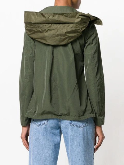 Shop Moncler Sodalite Military Jacket In Green
