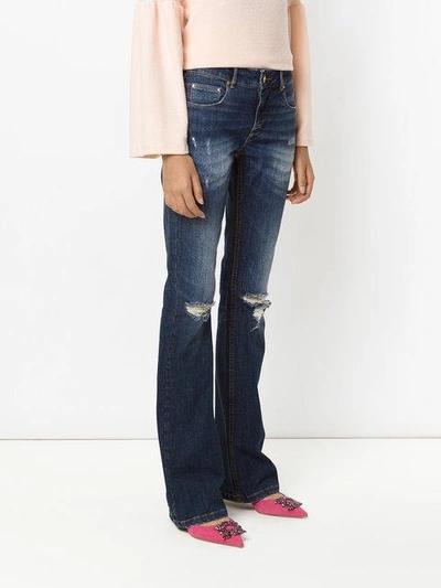 Shop Amapô New Boot Cut Turim Jeans In Azul