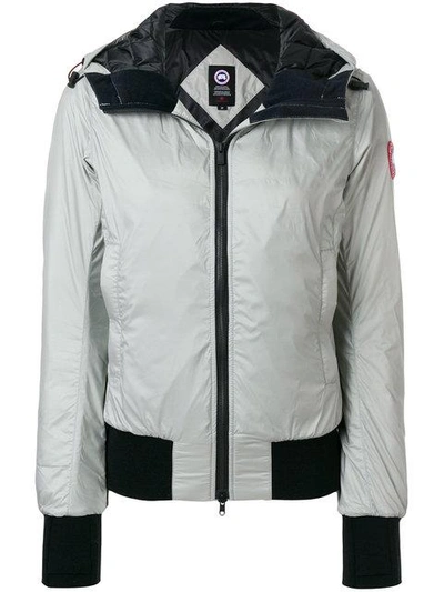 Shop Canada Goose Puffer Jacket In Grey