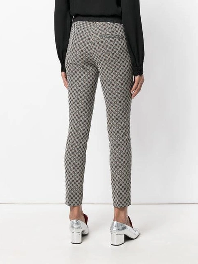 Shop Via Masini 80 Patterned Elasticated Trousers