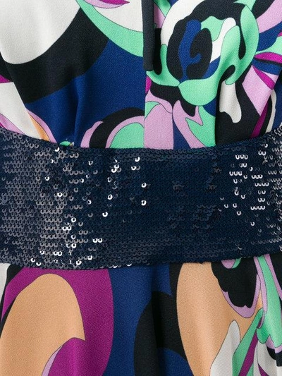Shop Emilio Pucci Printed Sleeveless Dress