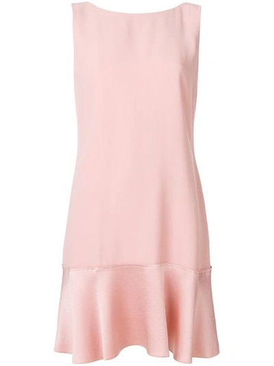 Shop Theory Flared Sleeveless Dress - Pink