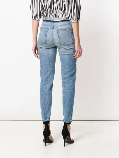 Shop Iro Skinny High Rise Jeans In Blue