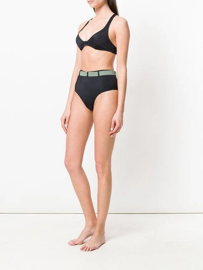 Shop Solid & Striped The Josephine Bikini Top - Black