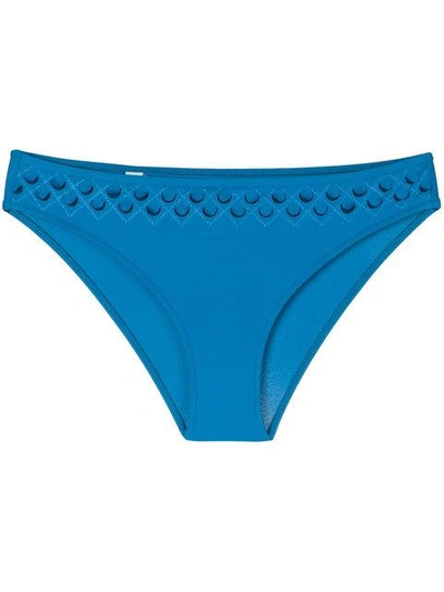 Shop La Perla Onyx Bikini Bottom - Blue