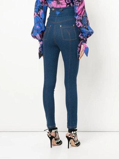 Shop Alice Mccall Shut The Front J'adore Jeans - Blue