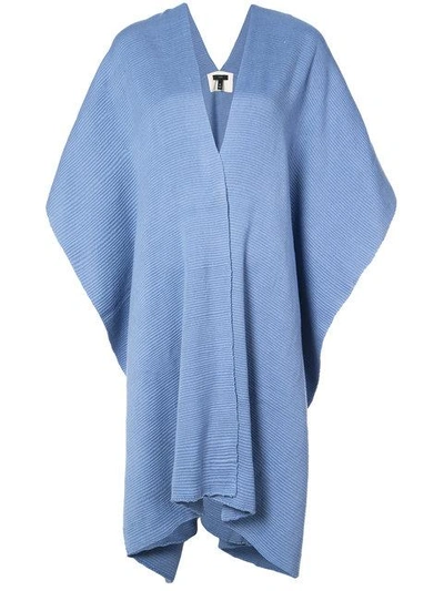 Shop Voz Short Duster In Blue