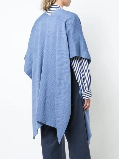 Shop Voz Short Duster In Blue