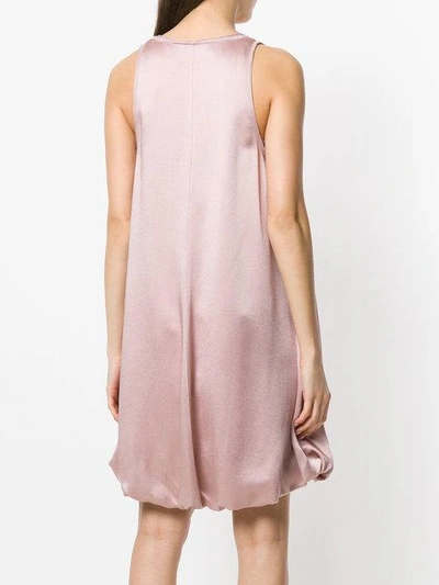 Shop Valentino Layered Shift Dress - Pink