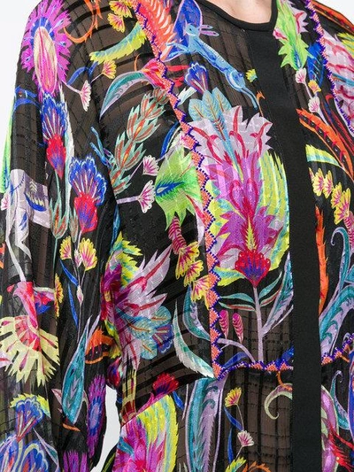 Shop Etro Mixed Floral Print Blouse