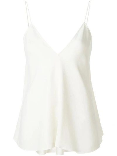 Shop Theory Draped Tank Top In White