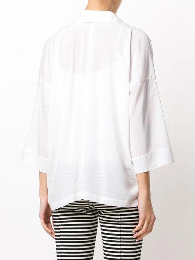 Shop Steffen Schraut V-neck Collared Top