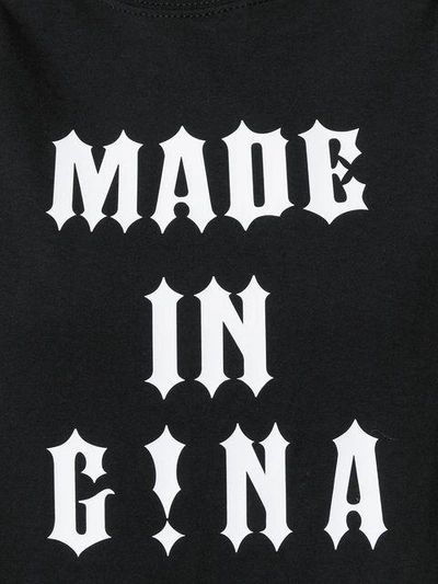Shop Gina Tulle Detail T-shirt - Black